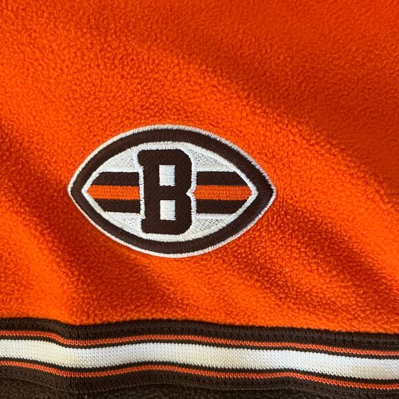 NFL Team Apparel Reebok Men's LG Cleveland Browns Fleece Pullover Sweatshirt - Picture 2 of 5